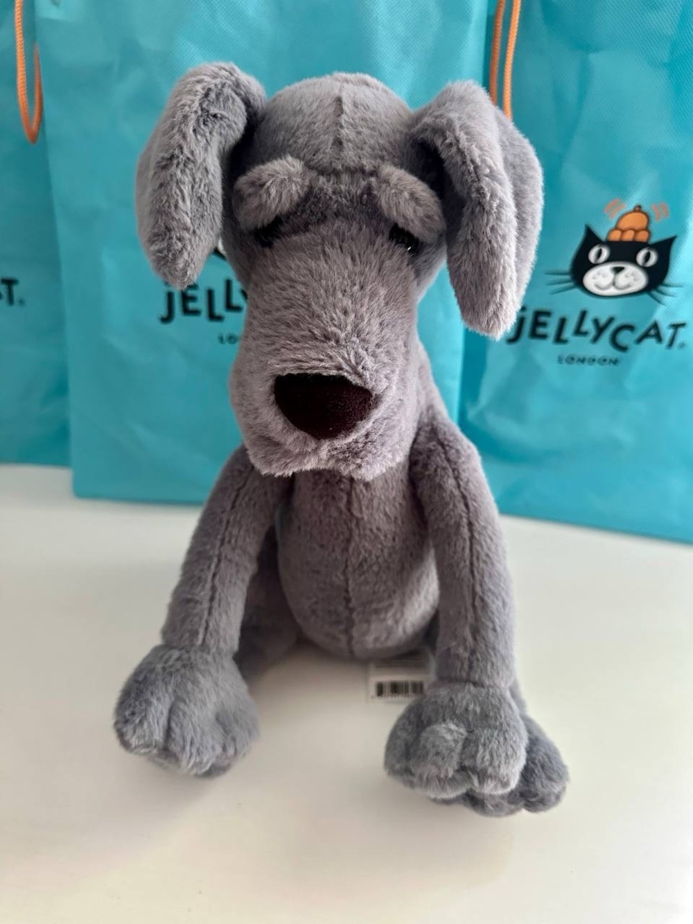 Jellycat Zeus Great Dane-Retired with Tags